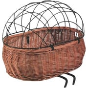 カゴ BASIL プルート フロントバスケット XL（50X37X20CM） ペット用 サイクルバスケット ヴァーニッシュドナチュラル 014262