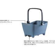 カゴ BASIL バディー リア バスケット 45X32X22CM イヌ用バイシクルバスケット フェイデッドデニム 014276