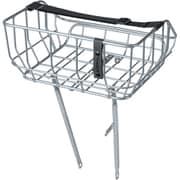 カゴ BASIL ポートランド フロントバスケット 25L クローム 014332