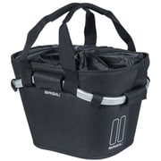 カゴ BASIL クラシックキャリーオール フロントバスケット 15L KLICKFIXアダプタープレートツキ ブラック 014339