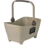 カゴ BASIL バディー ドッグフロントバスケット 32L KLICKFIXアダプタープレートツキ ライトブラウン 014346
