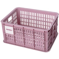 カゴ BASIL クレート S 17.5L ピンク 014353