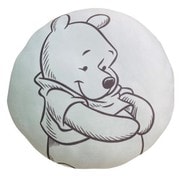 ディズニー くまのプーさん ラウンドクッション パステルブルー [キャラクターグッズ]