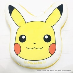 ポケットモンスター もちもちフェイスクッション ピカチュウ [キャラクターグッズ]