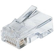 M5E-1P-855 [ジェフコム カテゴリー5eモジュラープラグ（単線・より線共用タイプ）]