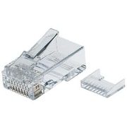 M5E-2P-855 [ジェフコム カテゴリー5eモジュラープラグ（単線・より線共用タイプ）]