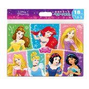 DC18-170 チャイルドパズル ディズニープリンセス かわいいおひめさま [ジグソーパズル 18ピース]