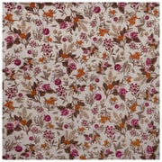 SaK106-01B [風呂敷 106cm 大判 抗菌 Sarahbel the timeless 抗菌ふろしき三巾 Garden エコバッグ ベージュ]