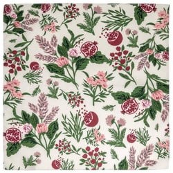 風呂敷 抗菌 ランチクロス お弁当 50cm 中巾 Sarahbel the timeless Garden ホワイト