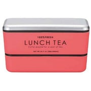 お弁当箱 2段 LUNCH TEA 長角ネストランチ 730ml ランチボックス ピンク