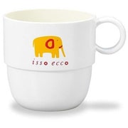コップ マグカップ isso ecco Animal S アニマル柄 食器 ホワイト
