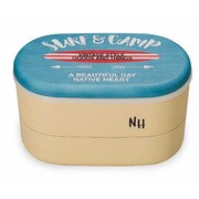 弁当箱 Native Heart ファミリーランチ SURF&CAMP 3000ml 入れ子 ピクニック ブルー