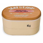 弁当箱 Native Heart ファミリーランチ SURF&CAMP 3000ml 入れ子 ピクニック ナチュラル