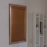 断熱スクリーン UVカット 小窓用 幅59×高さ135cm 突っ張り棒付き ハニカムシェード ブラウン NHT-3103M