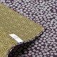 風呂敷 ランチクロス お弁当 50cm 中巾 綿有職小紋両面ふろしき 小桜 麻葉 紫