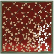 12-020302 [風呂敷 68cm 中判 咲福梅花 丹後ちりめん友仙ふろしき 有職Designed by 川島織物セルコン]