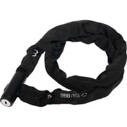 カギ BBB チェーンロック 4.5MMX1000MM スチールチェーン+キー ブラック BBL-67 030402