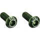 ボトルケージパーツ KCNC トルクススクリュー 2PCS グリーン 083046