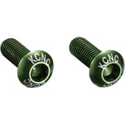 ボトルケージパーツ KCNC トルクススクリュー 2PCS グリーン 083046