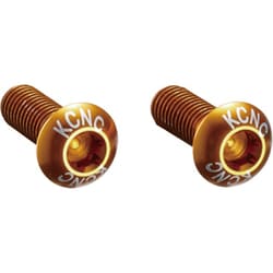 ボトルケージパーツ KCNC トルクススクリュー 2PCS ゴールド 083049