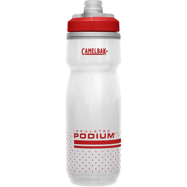 CAMELBAK キャメルバック18892169 [ボトル CAMELBAK ポディウムチル 620ML V5 21OZ 0.62L フィアリーレッド/ホワイト 1874605062]Ω