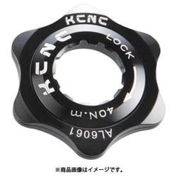 ディスクブレーキパーツ KCNC センターロックアダプター 12T 6061AL ブラック K-CL-XC-B-BK 201205
