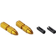 ケーブルパーツ KCNC スレッドロックインナーキャップ シフトケーブル用 2PCS ゴールド 220625