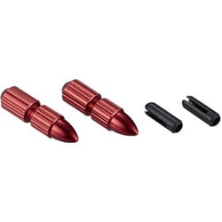 ケーブルパーツ KCNC スレッドロックインナーキャップ シフトケーブル用 2PCS レッド 220627
