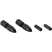 ケーブルパーツ KCNC スレッドロックインナーキャップ ブレーキケーブル用 2PCS ブラック 220633