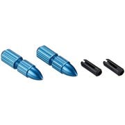 ケーブルパーツ KCNC スレッドロックインナーキャップ ブレーキケーブル用 2PCS ブルー 220634
