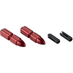 ケーブルパーツ KCNC スレッドロックインナーキャップ ブレーキケーブル用 2PCS レッド 220637