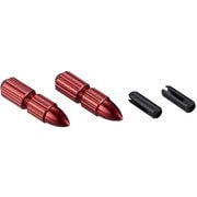 ケーブルパーツ KCNC スレッドロックインナーキャップ ブレーキケーブル用 2PCS レッド 220637