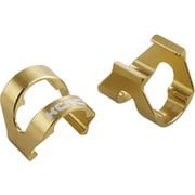 ケーブルパーツ KCNC ケーブルハウジングクリップ 5 PCS ゴールド 221053