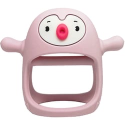 スマイリーミア 歯固め ペンギン ピンク M12030-1