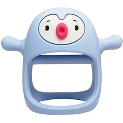 スマイリーミア 歯固め ペンギン ブルー M12030-2