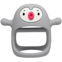 スマイリーミア 歯固め ペンギン グレー M12030-3