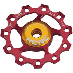 ディレーラーパーツ KCNC ジョッキーホイール 11T プーリー 11S/10S/9S レッド 304392