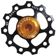 ディレーラーパーツ KCNC セラミックジョッキーホイール 11T プーリー 11S/10S/9S ブラック 304399