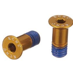 ディレーラーパーツ KCNC ジョッキーホイールボルト M5X14MM 11S AL7075 ゴールド 304415