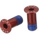 ディレーラーパーツ KCNC ジョッキーホイールボルト M5X14MM 11S AL7075 レッド 304416