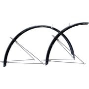 フェンダー RITEWAY_AM_PA ダブルステー クロスバイク フルフェンダー 20インチ(406/451)X60MM ソリッドブラック 365559