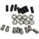 フェンダーパーツ RITEWAY_AM_PA ステー フィキシングキット ダブルステーフェンダー用 8PC+CAP8PC 365565