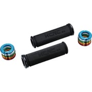グリップ KCNC EVA ロックオン グリップ ブラック 120MM + ゴールド ロックリング 441102