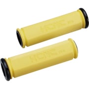 グリップ KCNC EVA ロックオン グリップ イエロー 120MM + ブラック ロックリング 441117