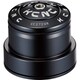 ヘッドセット KCNC KHS-F10 テーパー 1-1/8-1.5 セミインテグラル ブラック 502371