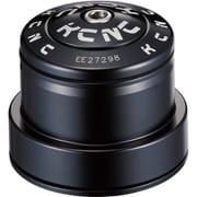 ヘッドセット KCNC KHS-F10 テーパー 1-1/8-1.5 セミインテグラル ブラック 502371