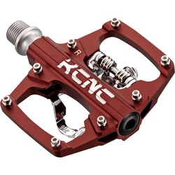 ペダル KCNC クリップレス プラットフォームペダル レッド KPED09-CR-R 577542