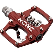ペダル KCNC クリップレス プラットフォームペダル レッド KPED09-CR-R 577542