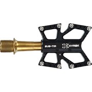 ペダル KCNC KYREX スリムロード プラットフォーム SS/TIN スピンドル ブラック 577543