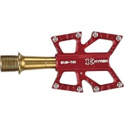 ペダル KCNC KYREX スリムロード プラットフォーム SS/TIN スピンドル レッド 577545